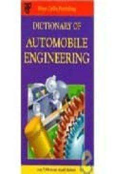 dictionary of automobile engineering-9780948549663