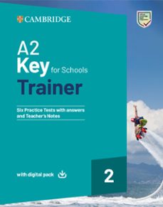 a2 key for schools trainer 2 with answers with downloadable audio-9781108902663