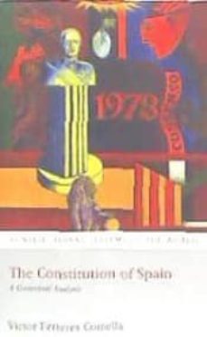 the constitution of spain: a contextual analysis-9781849460163