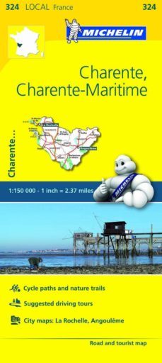 mapa local charente, charente-maritime-9782067210363