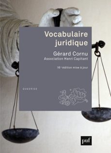 vocabulaire juridique (ebook)-gérard cornu-9782130891963