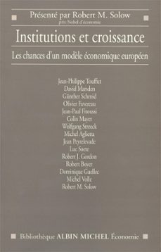 institutions et croissance (ebook)-robert m. solow-9782226378163