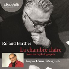 la chambre claire (audiolibro)-roland barthes-9782367621463