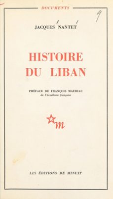 histoire du liban (ebook)-jacques nantet-françois mauriac-9782707333063