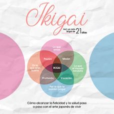 ikigai: como alcanzar la felicidad y la salud paso a paso con el arte japones de vivir  incluye un reto ikigai de 21 dias (audiolibro)-aoi nakamura-9783757637163