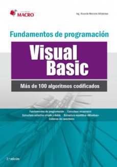 fundamentos de programacion visual basic (100 algoritmos codificados) (ebook)-ricardo marcelo villalobos-9786123042363