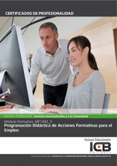 mf1442_3: programacion didactica de acciones formativas para el empleo (ssce0110) (ebook)-9788410261563