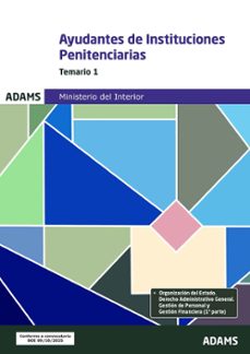 ayudantes de instituciones penitenciarias. temario 1-9788410776463