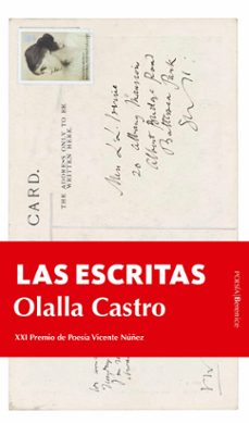 las escritas (xxi premio de poesia vicente nuñez)-9788411311663