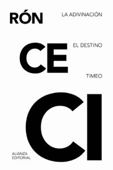 la adivinacion. el destino. timeo-marco tulio ciceron-9788411480963