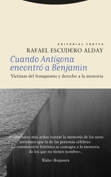 cuando antigona encontro a benjamin (ebook)-rafael escudero alday-9788413643151