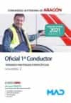 oficial 1ª conductor de la comunidad autonoma de aragon. temario materias especificas  volumen 2-9788414246863