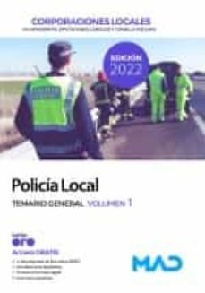 policia local. temario general (vol. 1)-9788414261163
