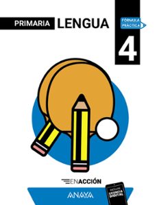 lengua 4º primaria  en accion  formula practica-9788414344163