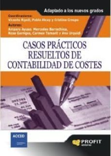 casos practicos resueltos de contabilidad de costes (ebook)-amparo ayuso-mercedes barrachina-9788415330363