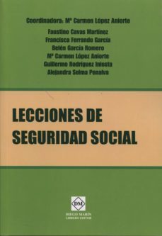 lecciones de seguridad social (2ª ed.)-maria del carmen lopez aniorte-9788415903963