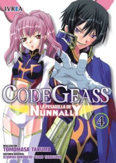 code geass: la pesadilla de nunnanly nº 4-takuma tomamasa-goro taniguchi-9788416243563