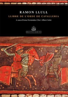 llibre de l'orde de cavalleria-ramon llull-9788416726363