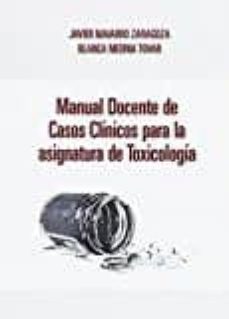 manual docente de casos clinicos para la asignatura de toxicologi a-javier navarro zaragoza-9788416908363