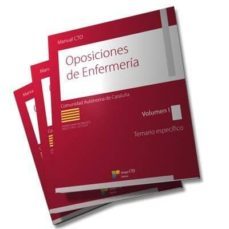 manual cto de oposiciones de enfermeria de cataluña - temario especifico (obra completa)-9788417311063