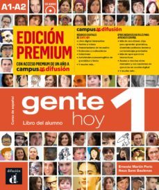 gente hoy 1: libro del alumno + cd (a1-a2) edicion premium curso de español-9788417710163