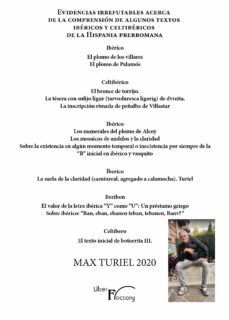 evidencias irrefutables acerca de la comprension de algunos textos ibericos y celtibericos de la hispania prerromana. (ebook)-9788418624063