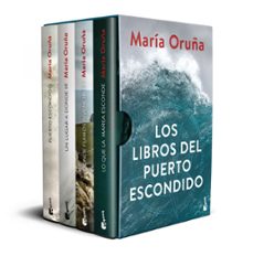 estuche los libros del puerto escondido-maria oruña-9788423361663