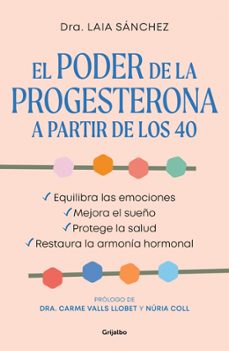 el poder de la progesterona a partir de los 40-laia sanchez-9788425372063