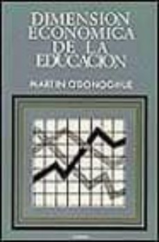 dimension economica de la educacion-martin o' donoghue-9788427705463