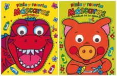 pinta y recorta mascaras (2 titulos)-9788430568963