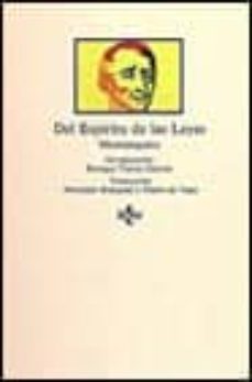 del espiritu de las leyes-9788430911363