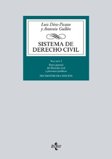 sistema de derecho civil (13ª ed.) 2016-luis diez picazo-antonio gullon-9788430968763