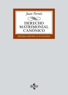 derecho matrimonial canonico (ebook)-juan fornes-9788430984763