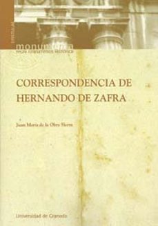 correspondencia de hernando de zafra (incluye cd)-juan m. de la obra sierra-9788433851963