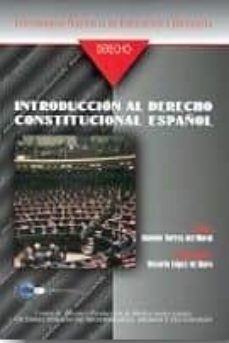 introduccion al derecho constitucional español (cassette)-9788436238563