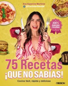 75 recetas que no sabias-ana esparcia martinez-9788441552463