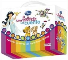 una letra, un cuento. aprende las letras con las historias disney-9788444147963