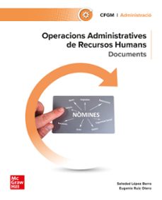 operacions administratives de recursos humans. documents grau mitja-9788448647063