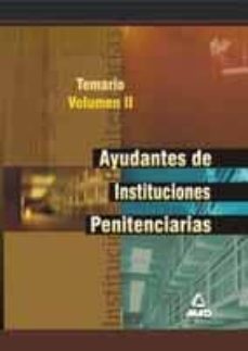 ayudantes penitenciarias vol. ii temario-9788466504263