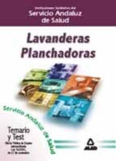 lavanderas-planchadoras del servicio andaluz de salud: temario y test-9788466510363