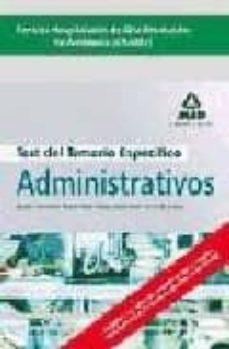 administrativos de los centros hospitalarios de alta resolucion d andalucia (chares). test parte especifica-9788467626063