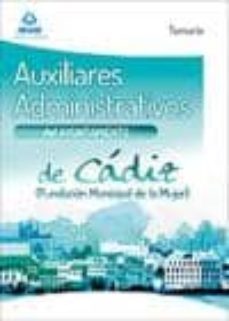 auxiliar administrativo del ayuntamiento de cadiz. temario-9788467694963