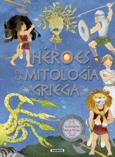 heroes de la mitologia griega con pegatinas-gisela socolovsky-9788467761863