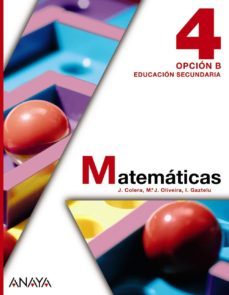 matematicas 4. opcion b. eso segundo ciclo. 4º-9788467824063