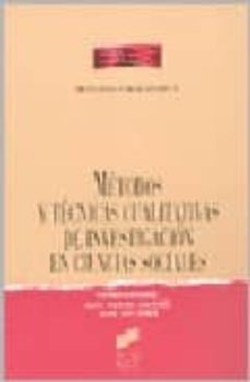 metodos y tecnicas cualitativas investigacion en ciencias sociale s-juan manuel delgado-9788477382263
