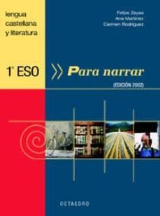 para narrar lengua castellana y literatura (1º eso)-9788480635363
