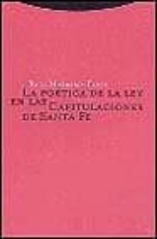 la poetica de la ley en las capitulaciones de santa fe-raul marrero fente-9788481643763