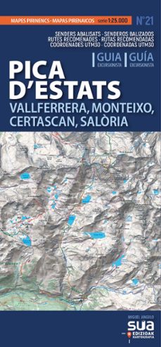 pica d estats- mapas pirenaicos (1:25000)-9788482168463