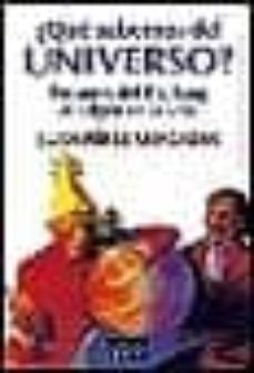 ¿que sabemos del universo? de antes del big bang al origen de la vida-9788483063163