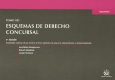 esquemas del derecho concursal tomo xxi (6ª edicion)-9788490536063